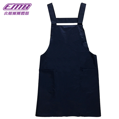 H型丈青色防潑水圍裙-AP-0026